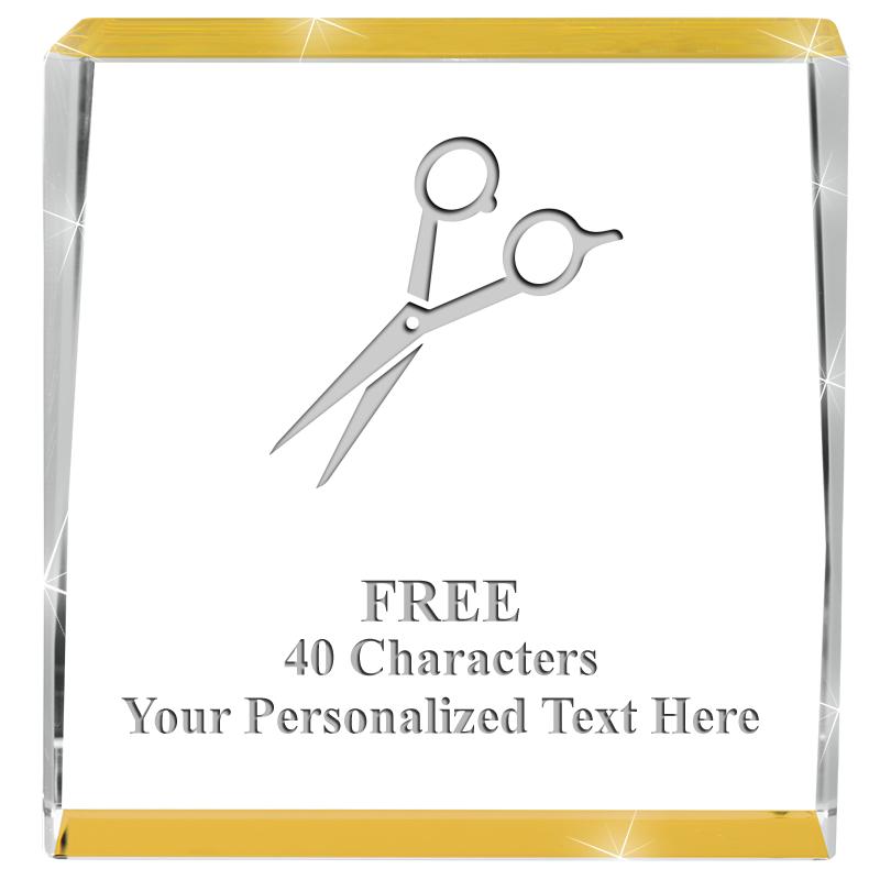 3" SPOTLIGHT GOLD CRYSTAL