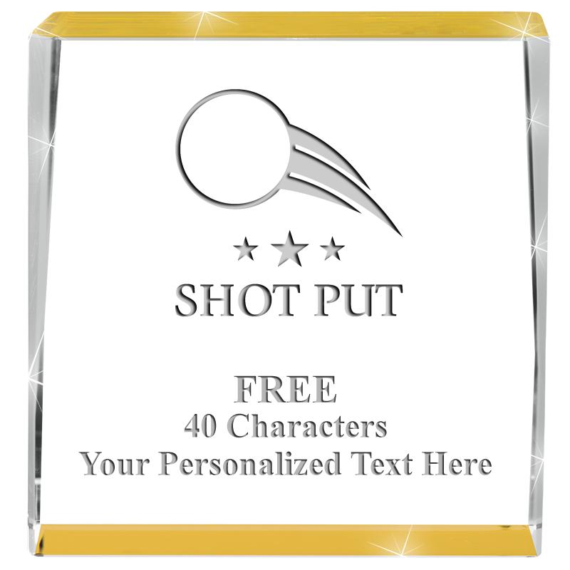 3" SPOTLIGHT GOLD CRYSTAL