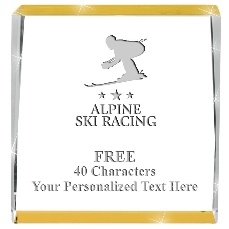 3" SPOTLIGHT GOLD CRYSTAL