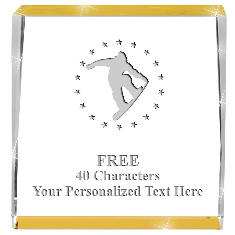 3" SPOTLIGHT GOLD CRYSTAL