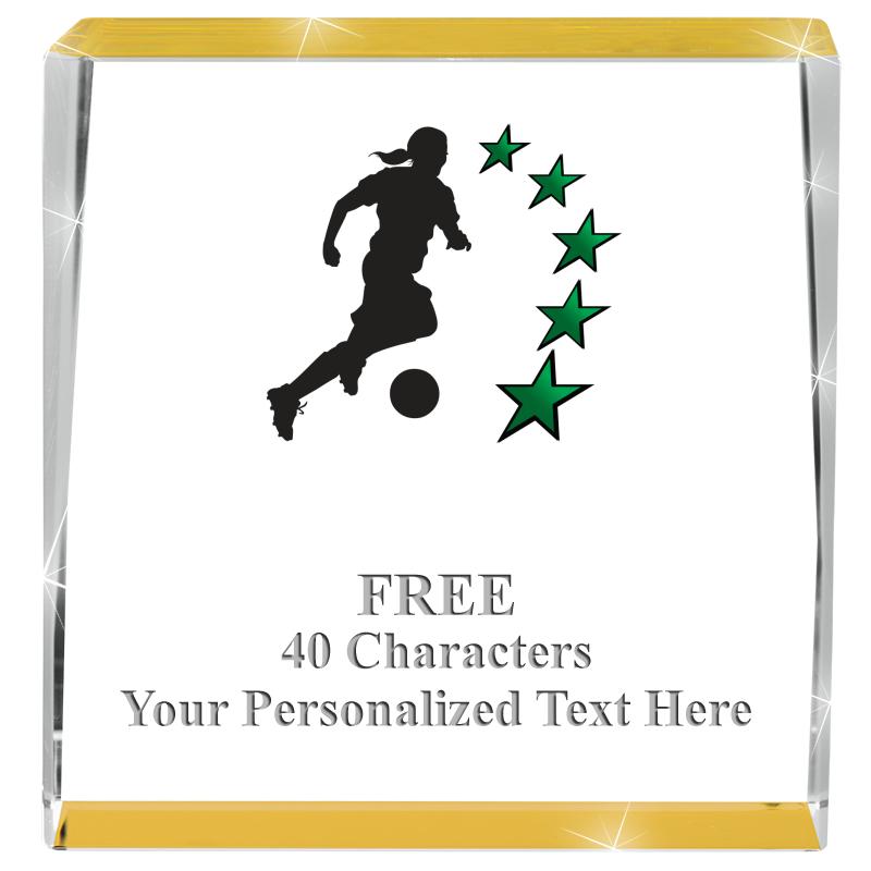 3" SPOTLIGHT GOLD CRYSTAL