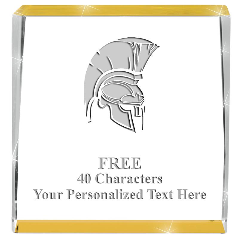 3" SPOTLIGHT GOLD CRYSTAL