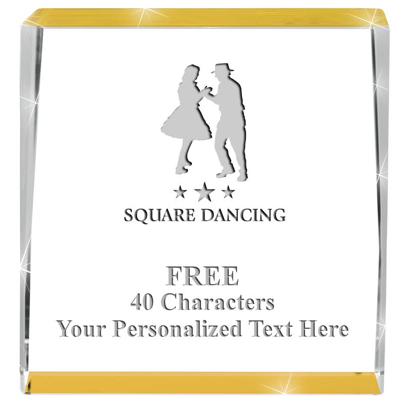 3" SPOTLIGHT GOLD CRYSTAL