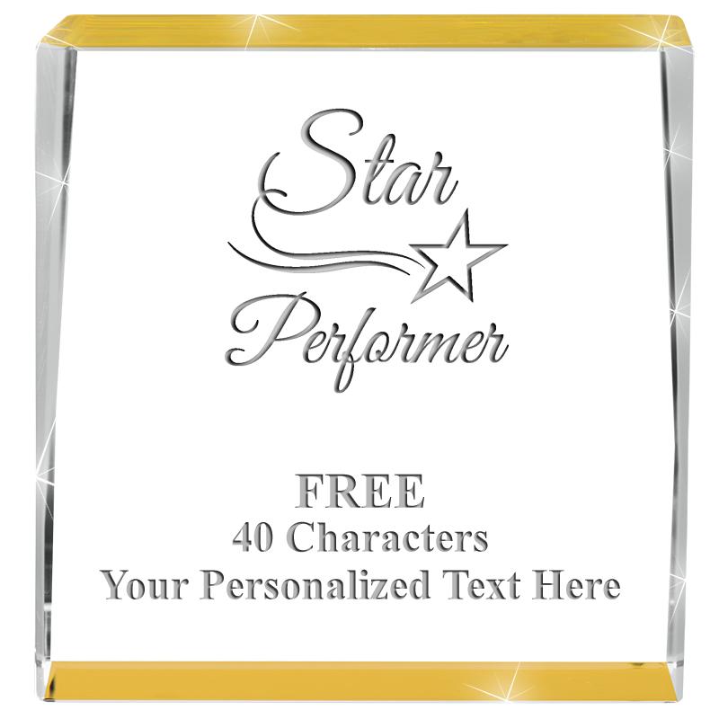 3" SPOTLIGHT GOLD CRYSTAL