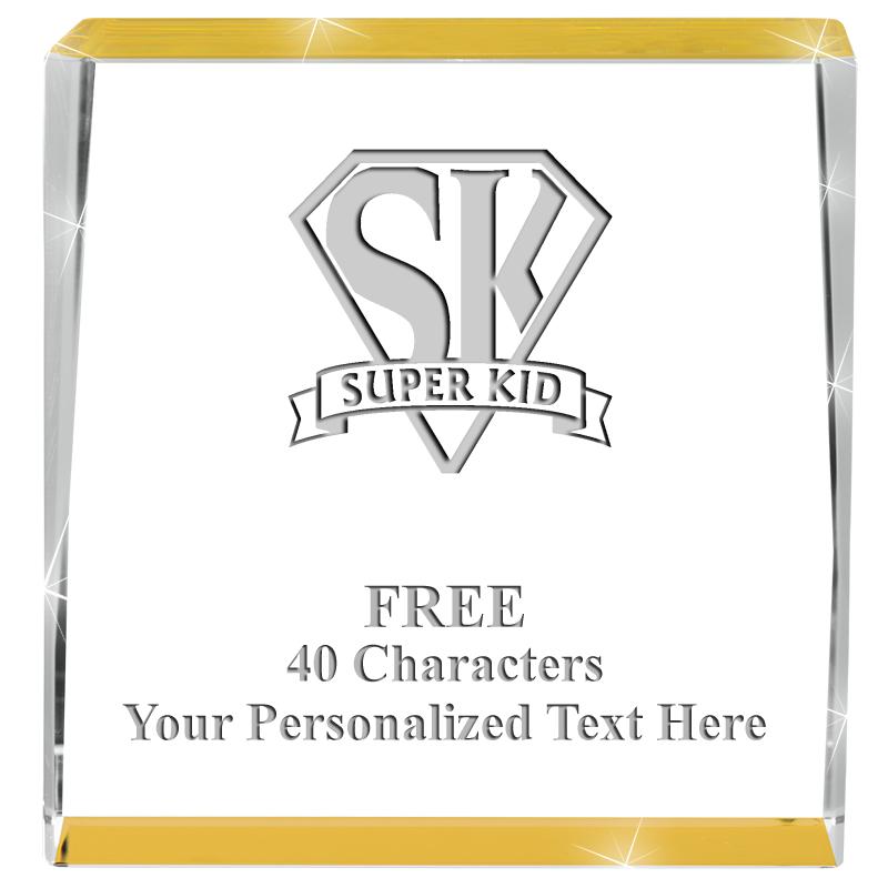 3" SPOTLIGHT GOLD CRYSTAL