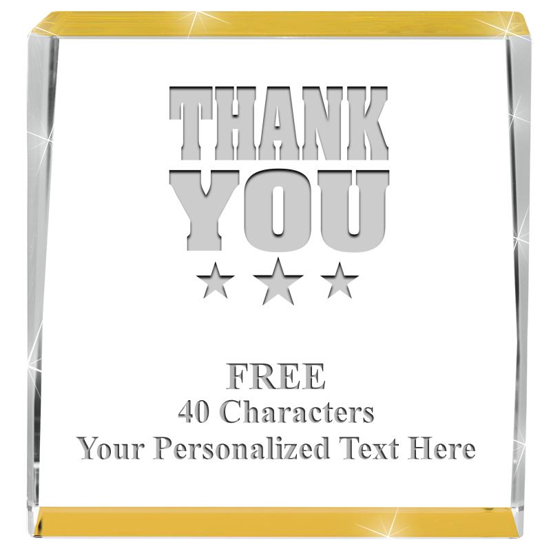 3" SPOTLIGHT GOLD CRYSTAL