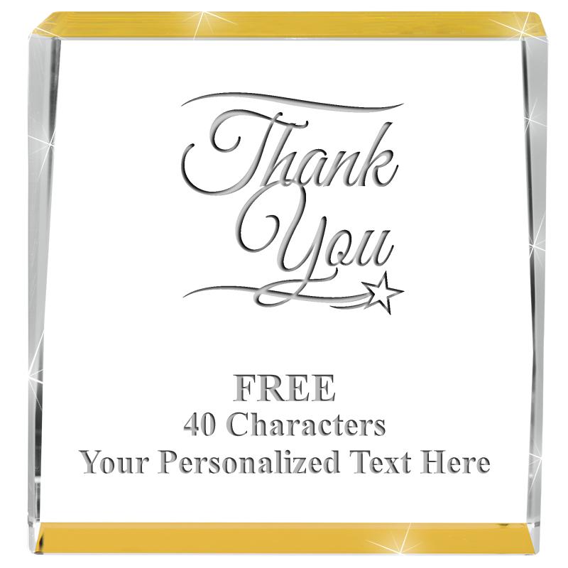 3" SPOTLIGHT GOLD CRYSTAL