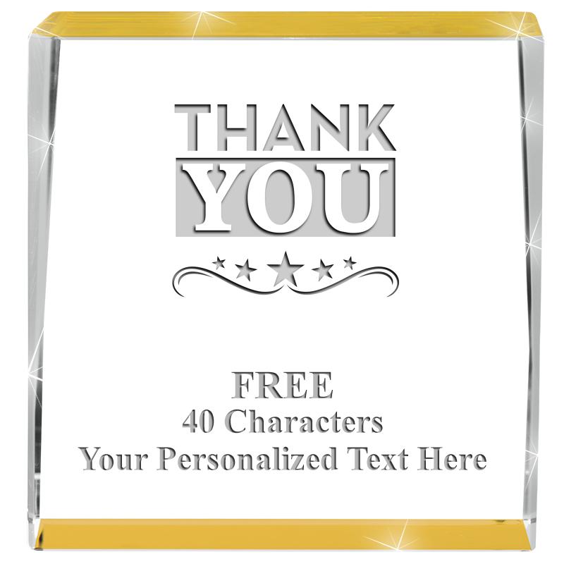 3" SPOTLIGHT GOLD CRYSTAL