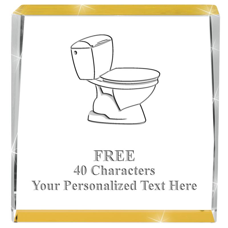 3" SPOTLIGHT GOLD CRYSTAL