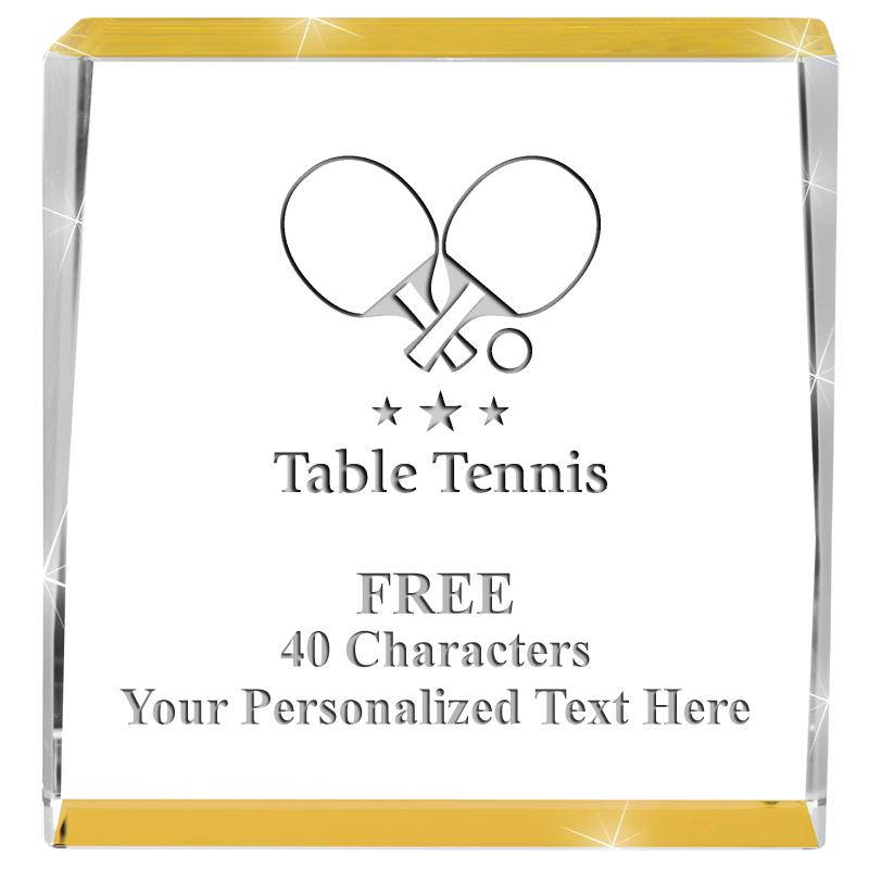 3" SPOTLIGHT GOLD CRYSTAL