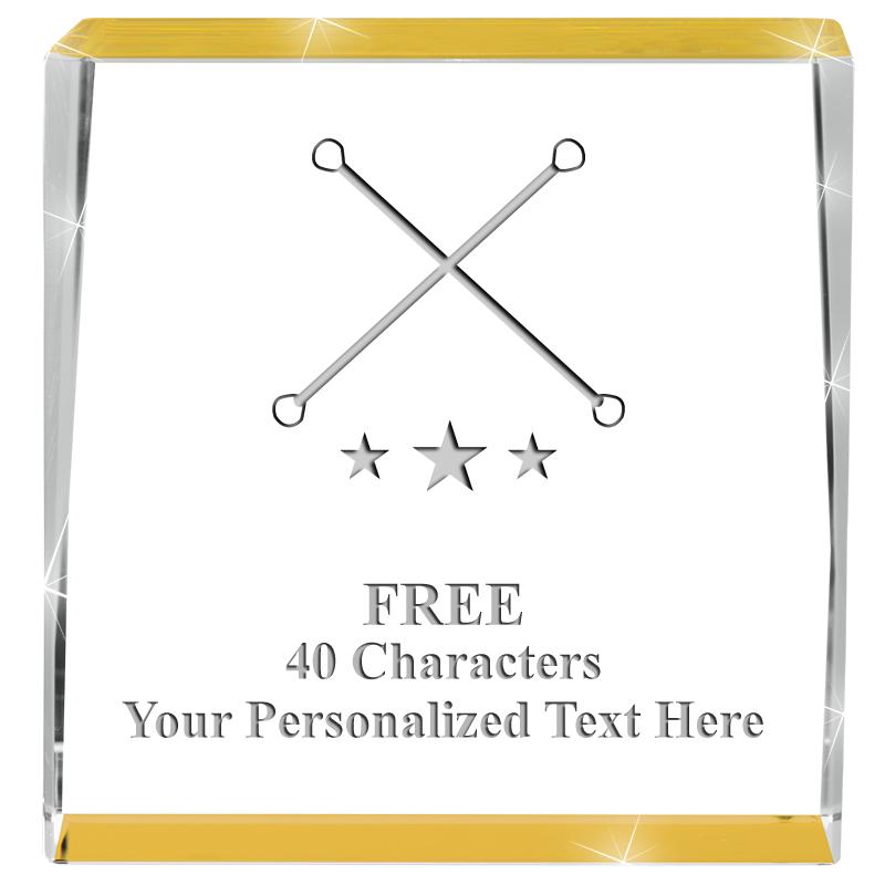 3" SPOTLIGHT GOLD CRYSTAL