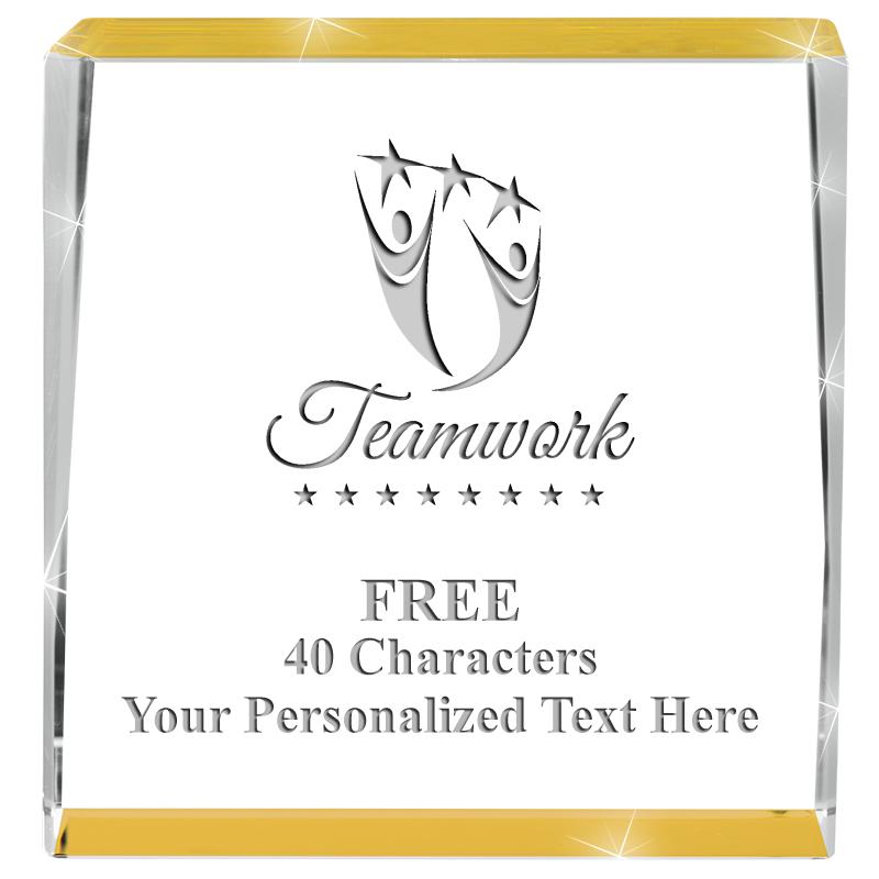 3" SPOTLIGHT GOLD CRYSTAL