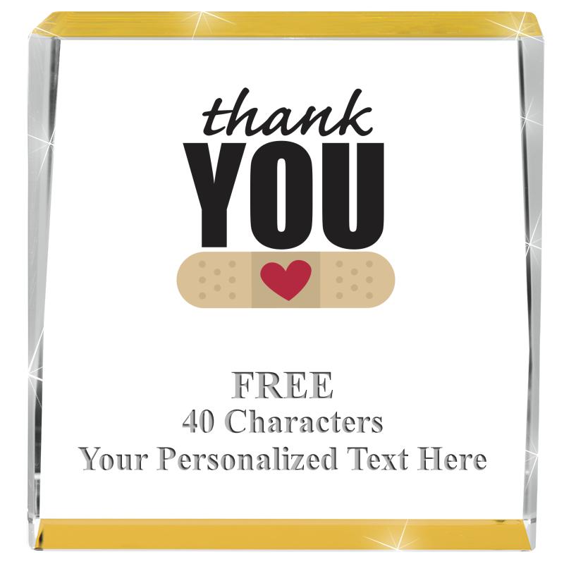 3" SPOTLIGHT GOLD CRYSTAL