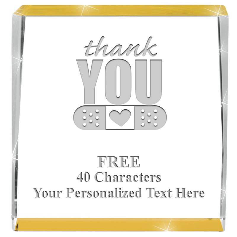 3" SPOTLIGHT GOLD CRYSTAL