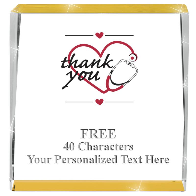 3" SPOTLIGHT GOLD CRYSTAL