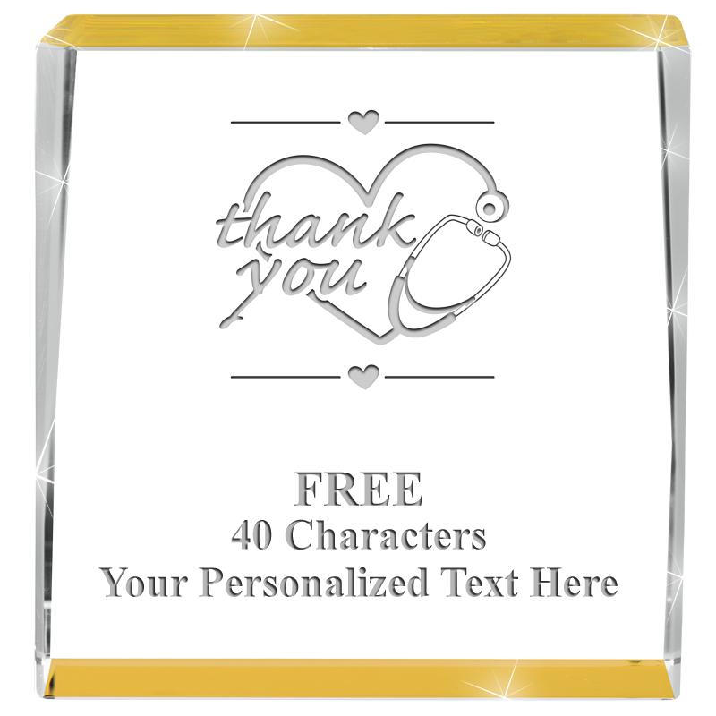 3" SPOTLIGHT GOLD CRYSTAL