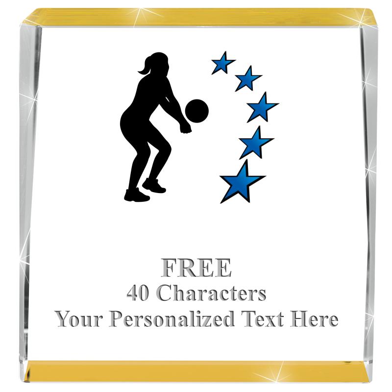 3" SPOTLIGHT GOLD CRYSTAL