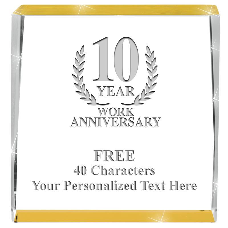 3" SPOTLIGHT GOLD CRYSTAL