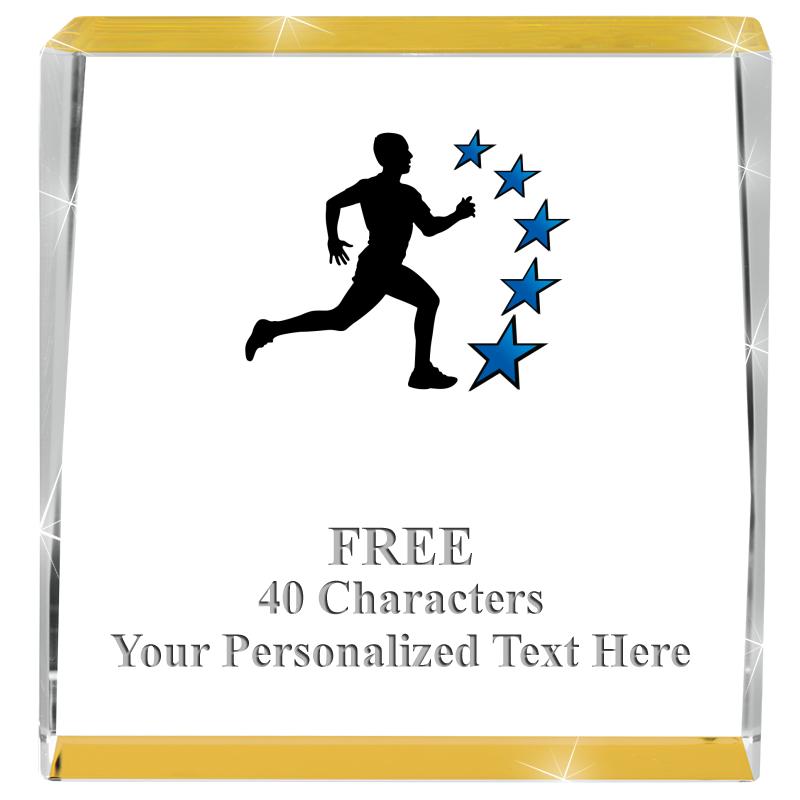 3" SPOTLIGHT GOLD CRYSTAL