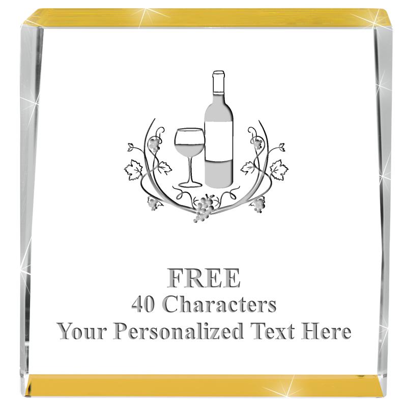 3" SPOTLIGHT GOLD CRYSTAL