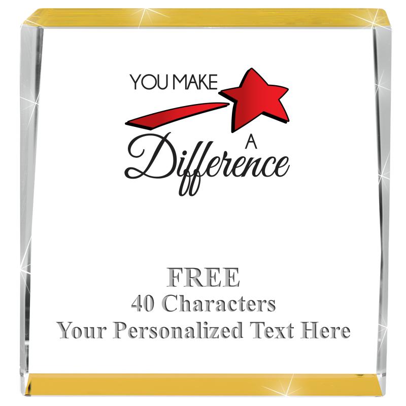 3" SPOTLIGHT GOLD CRYSTAL