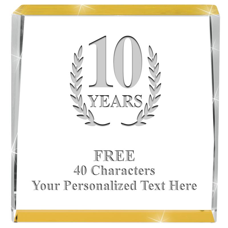 3" SPOTLIGHT GOLD CRYSTAL