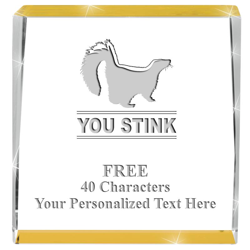 3" SPOTLIGHT GOLD CRYSTAL