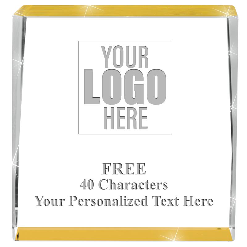 3" SPOTLIGHT GOLD CRYSTAL