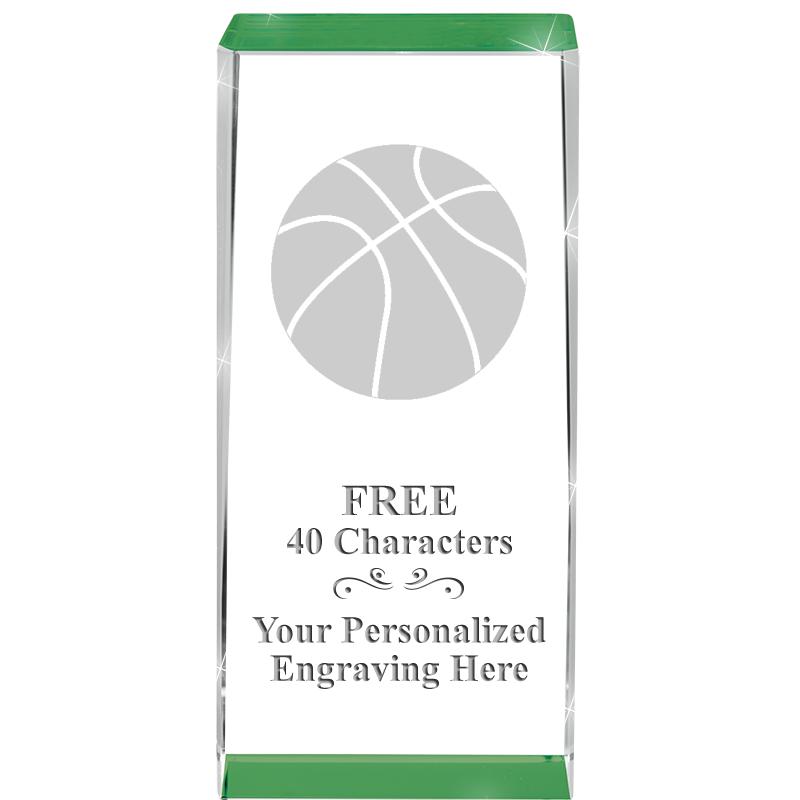 4.5" SPOTLIGHT GREEN CRYSTAL