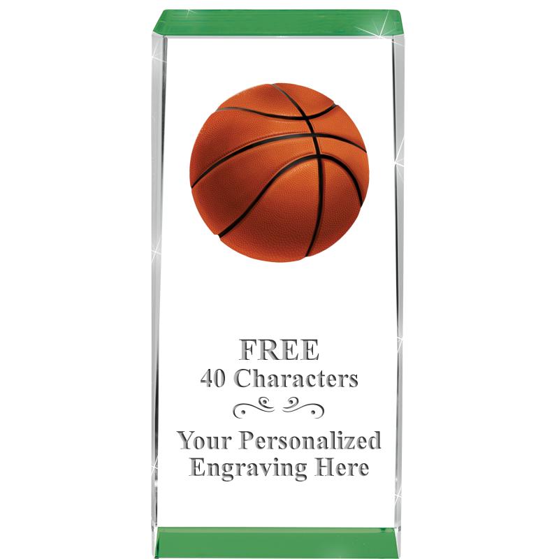 4.5" SPOTLIGHT GREEN CRYSTAL