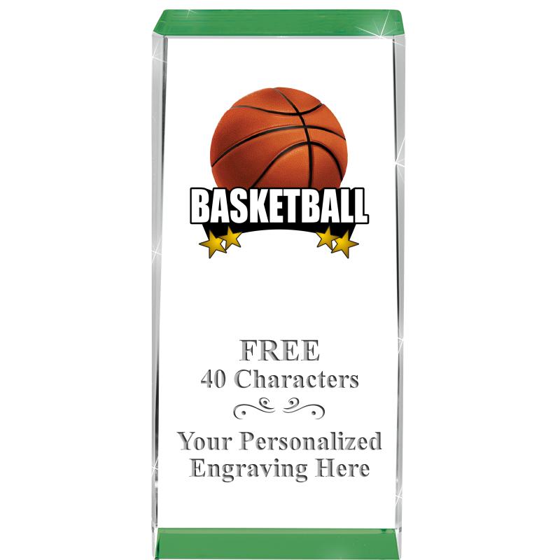 4.5" SPOTLIGHT GREEN CRYSTAL