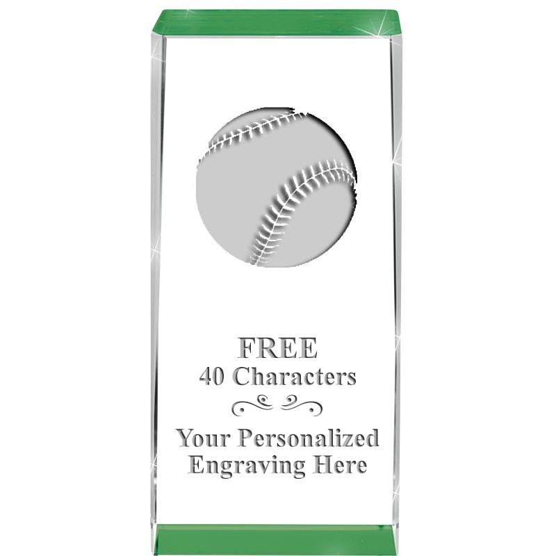 4.5" SPOTLIGHT GREEN CRYSTAL