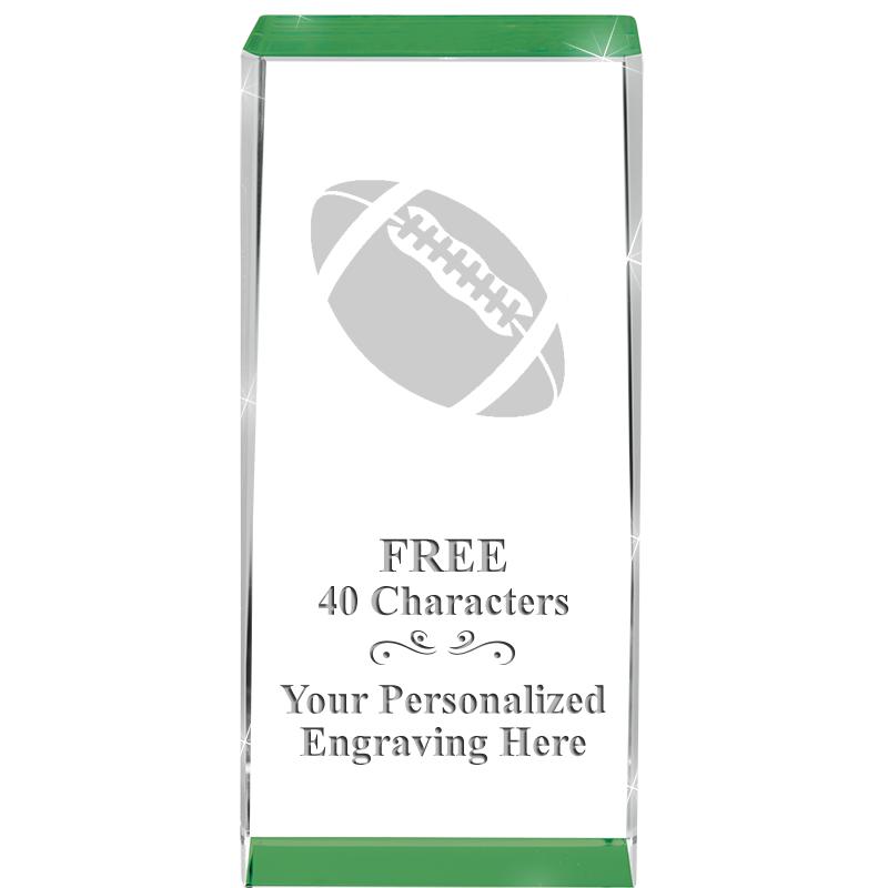 4.5" SPOTLIGHT GREEN CRYSTAL