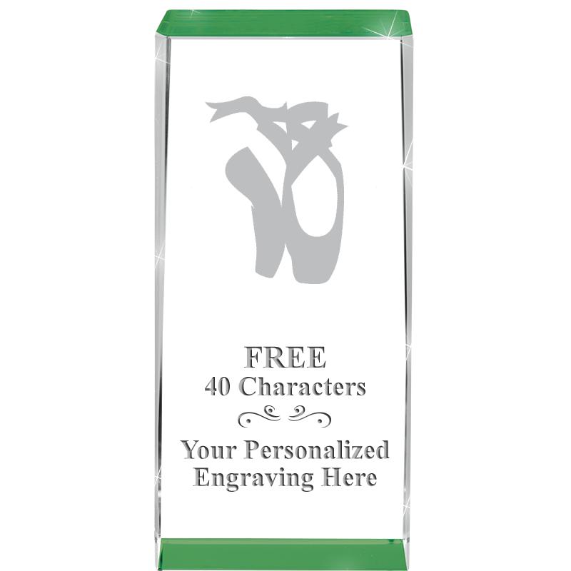 4.5" SPOTLIGHT GREEN CRYSTAL