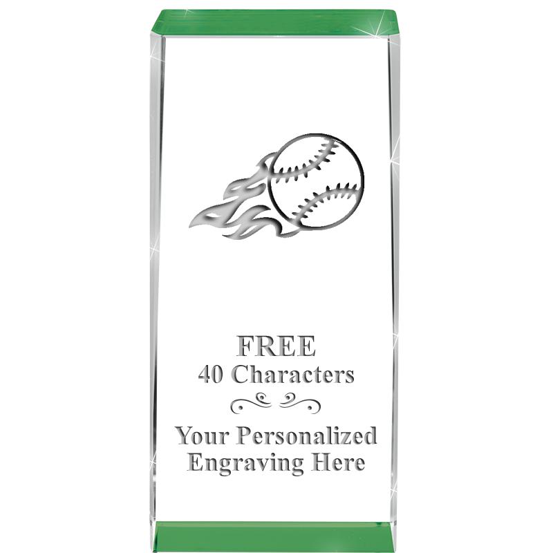 4.5" SPOTLIGHT GREEN CRYSTAL