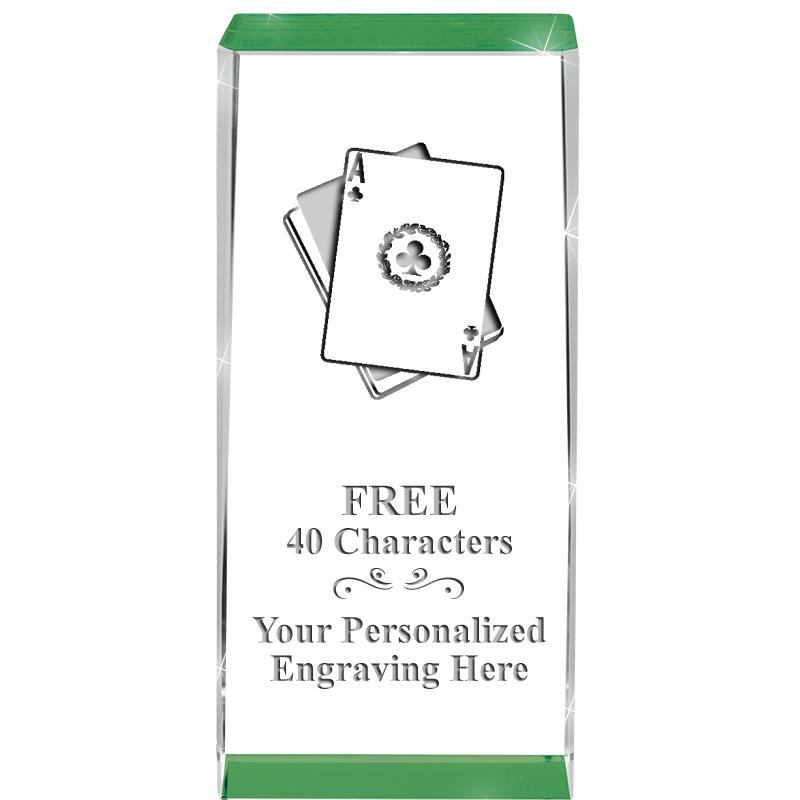 4.5" SPOTLIGHT GREEN CRYSTAL