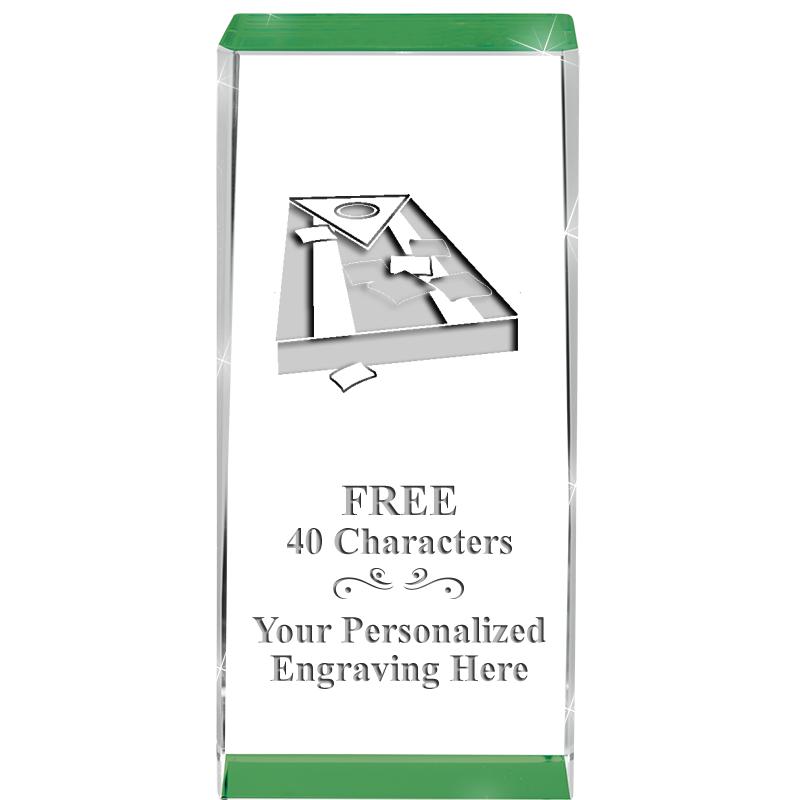 4.5" SPOTLIGHT GREEN CRYSTAL