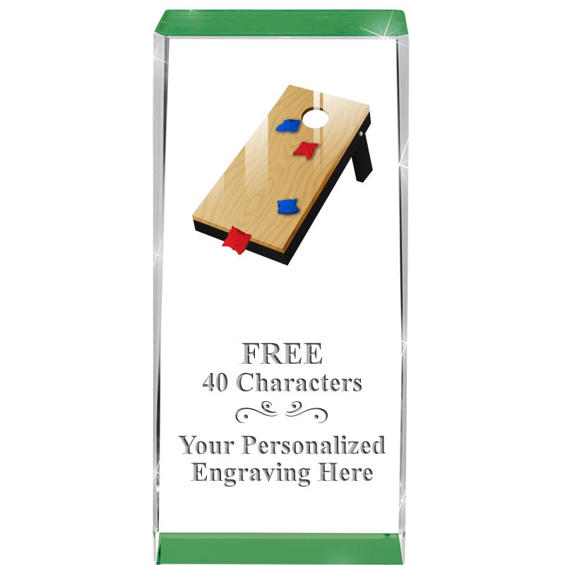 4.5" SPOTLIGHT GREEN CRYSTAL