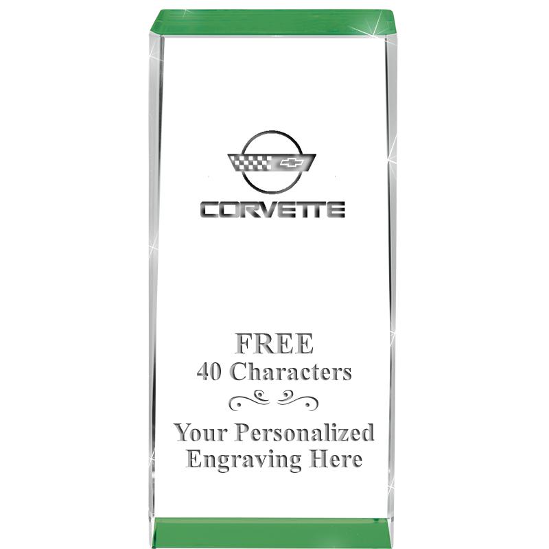 4.5" SPOTLIGHT GREEN CRYSTAL