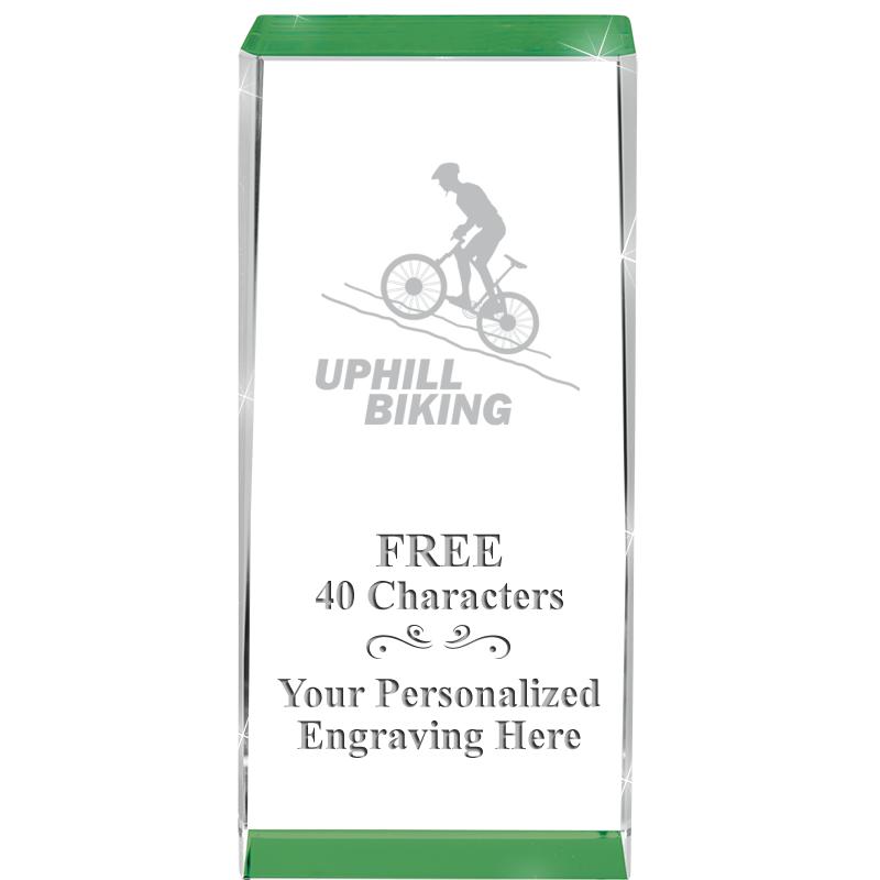 4.5" SPOTLIGHT GREEN CRYSTAL