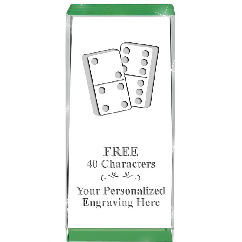 4.5" SPOTLIGHT GREEN CRYSTAL