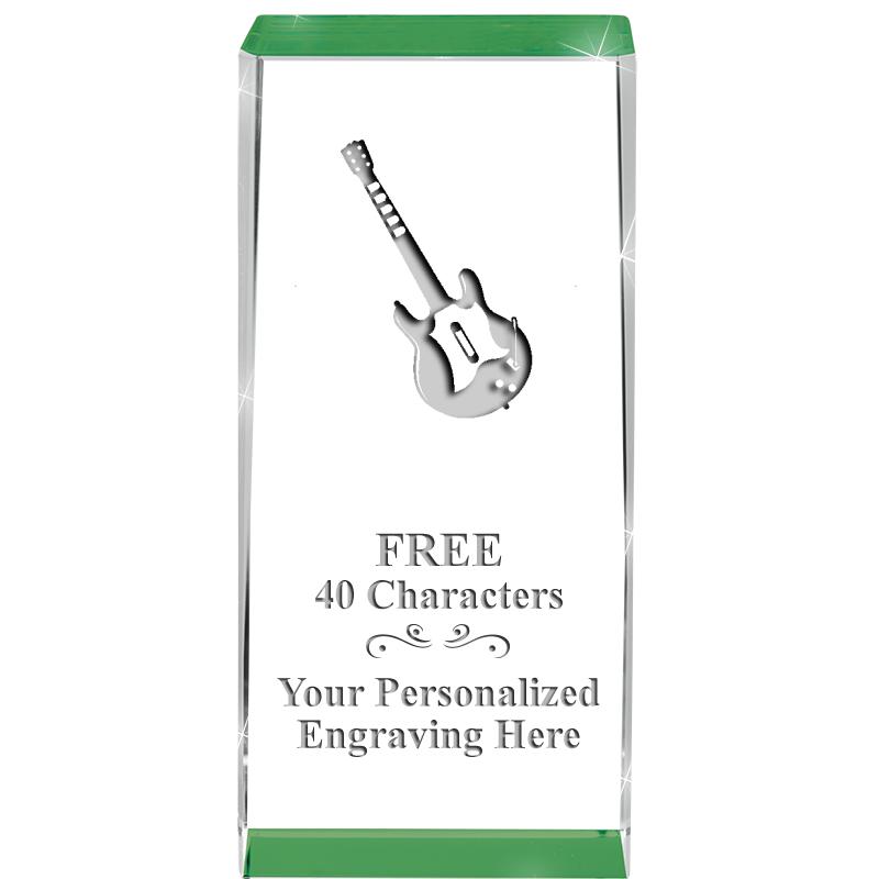 4.5" SPOTLIGHT GREEN CRYSTAL