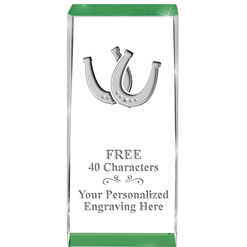 4.5" SPOTLIGHT GREEN CRYSTAL