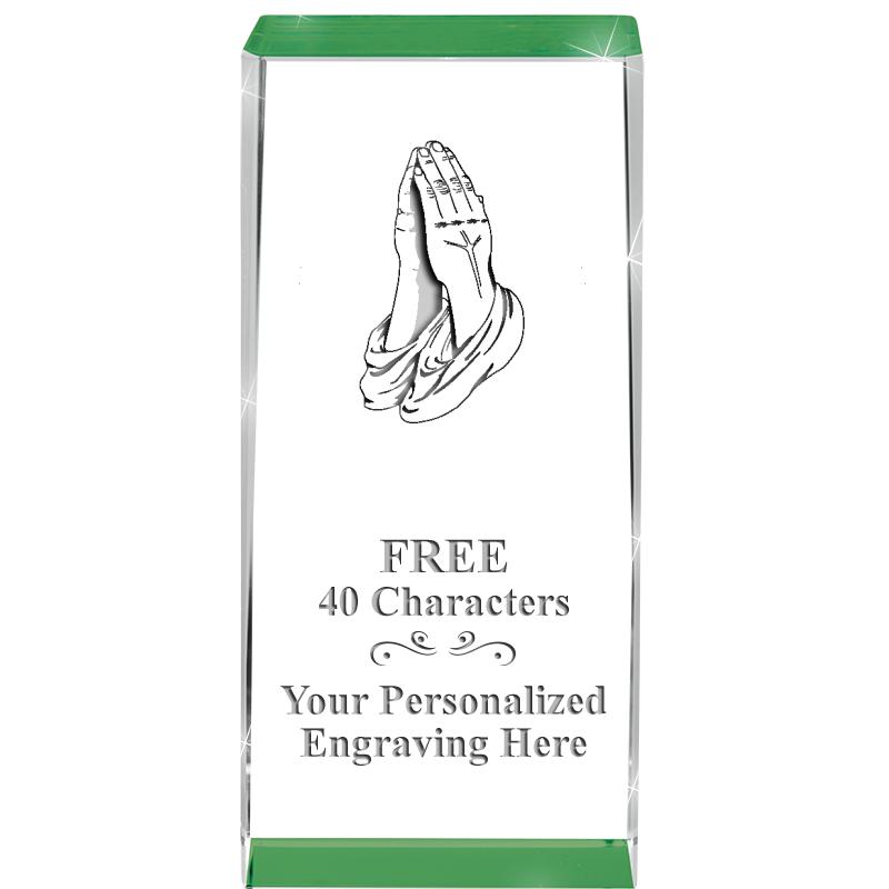 4.5" SPOTLIGHT GREEN CRYSTAL