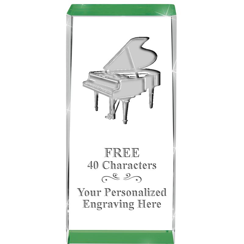 4.5" SPOTLIGHT GREEN CRYSTAL