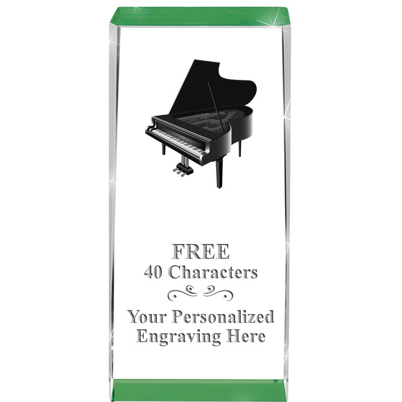 4.5" SPOTLIGHT GREEN CRYSTAL