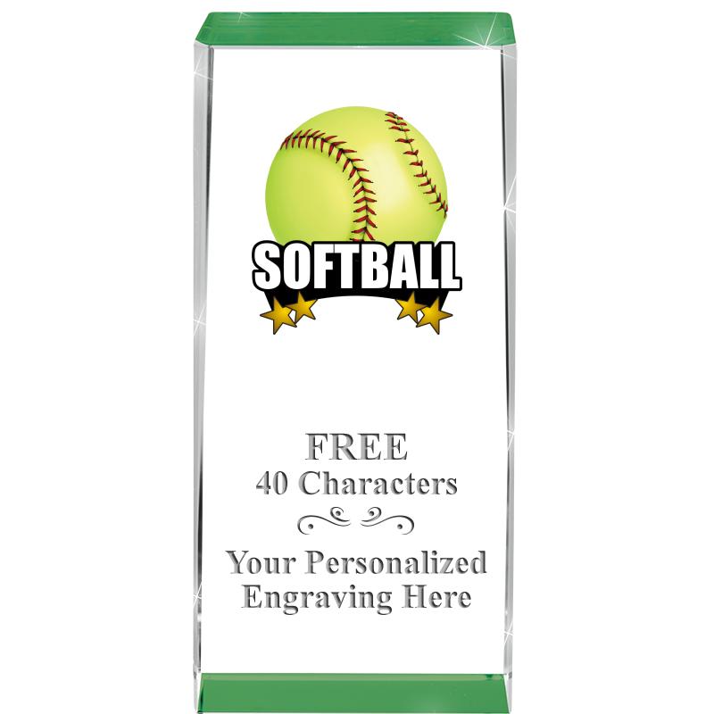 4.5" SPOTLIGHT GREEN CRYSTAL