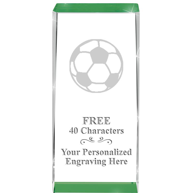 4.5" SPOTLIGHT GREEN CRYSTAL