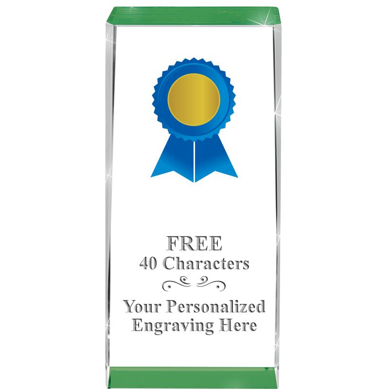 4.5" SPOTLIGHT GREEN CRYSTAL