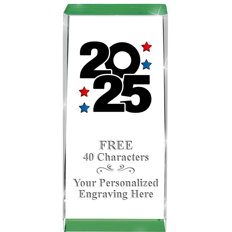 4.5" SPOTLIGHT GREEN CRYSTAL